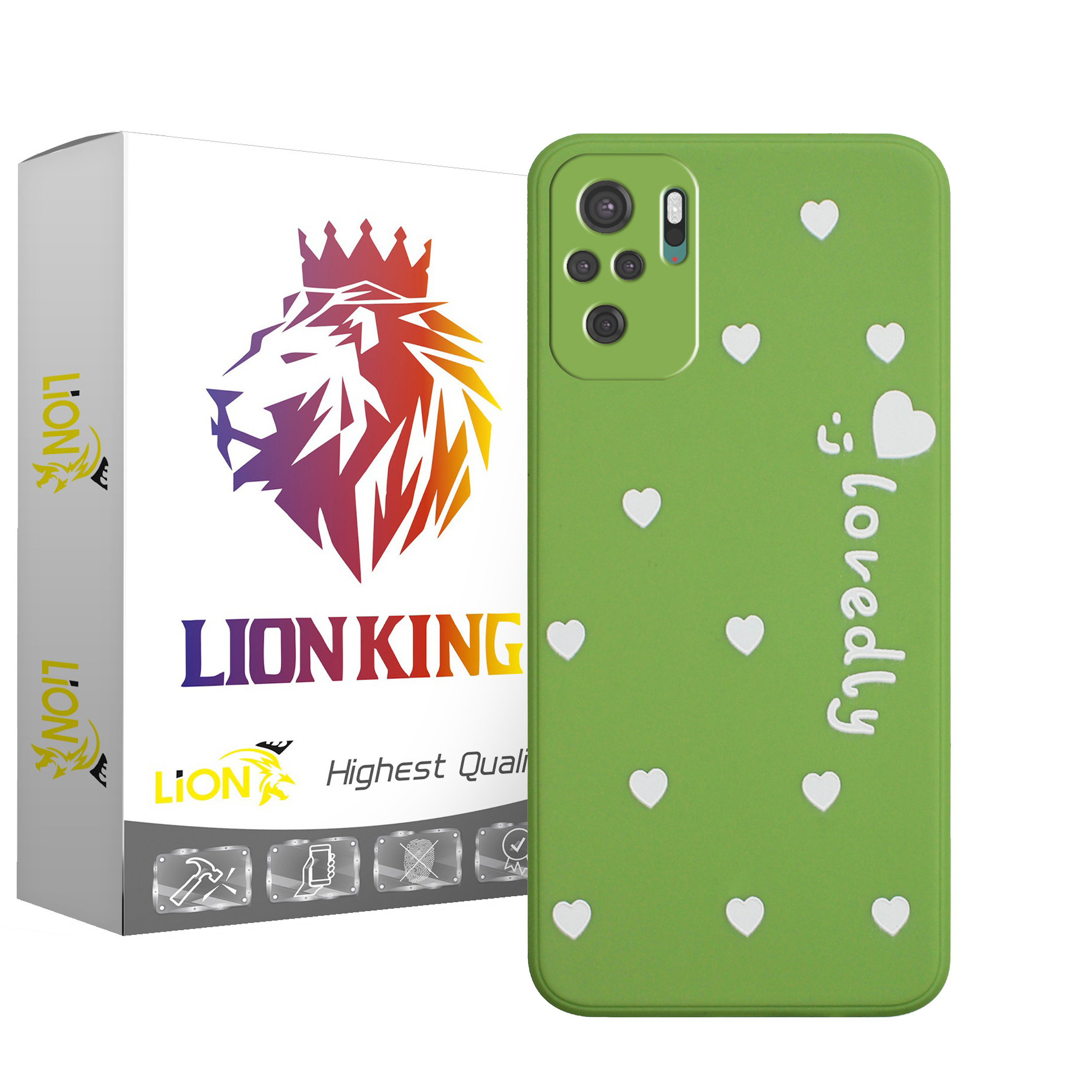  کاور لاین کینگ مدل SLGHALB مناسب برای گوشی موبایل شیائومی Redmi Note10/10S