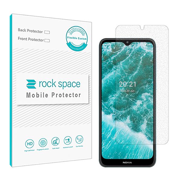 گلس نوکیا C30 مدل نانو هیدروژل مات برند راک اسپیس کد S