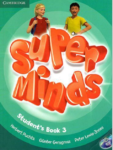 Super Minds 3 SB WB CD کتاب سوپر مایندز 3 (کتاب دانش آموز کتاب کار CD)