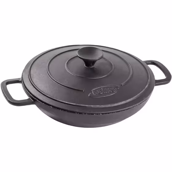 تابه چدن نالینو مدل Feleti فلتی سایز 28 (با درب چدن)