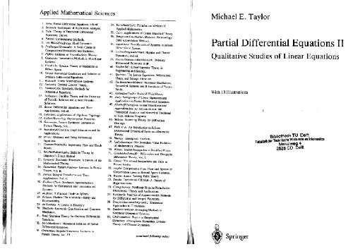 خرید و دانلود نسخه کامل کتاب Partial Differential Equations