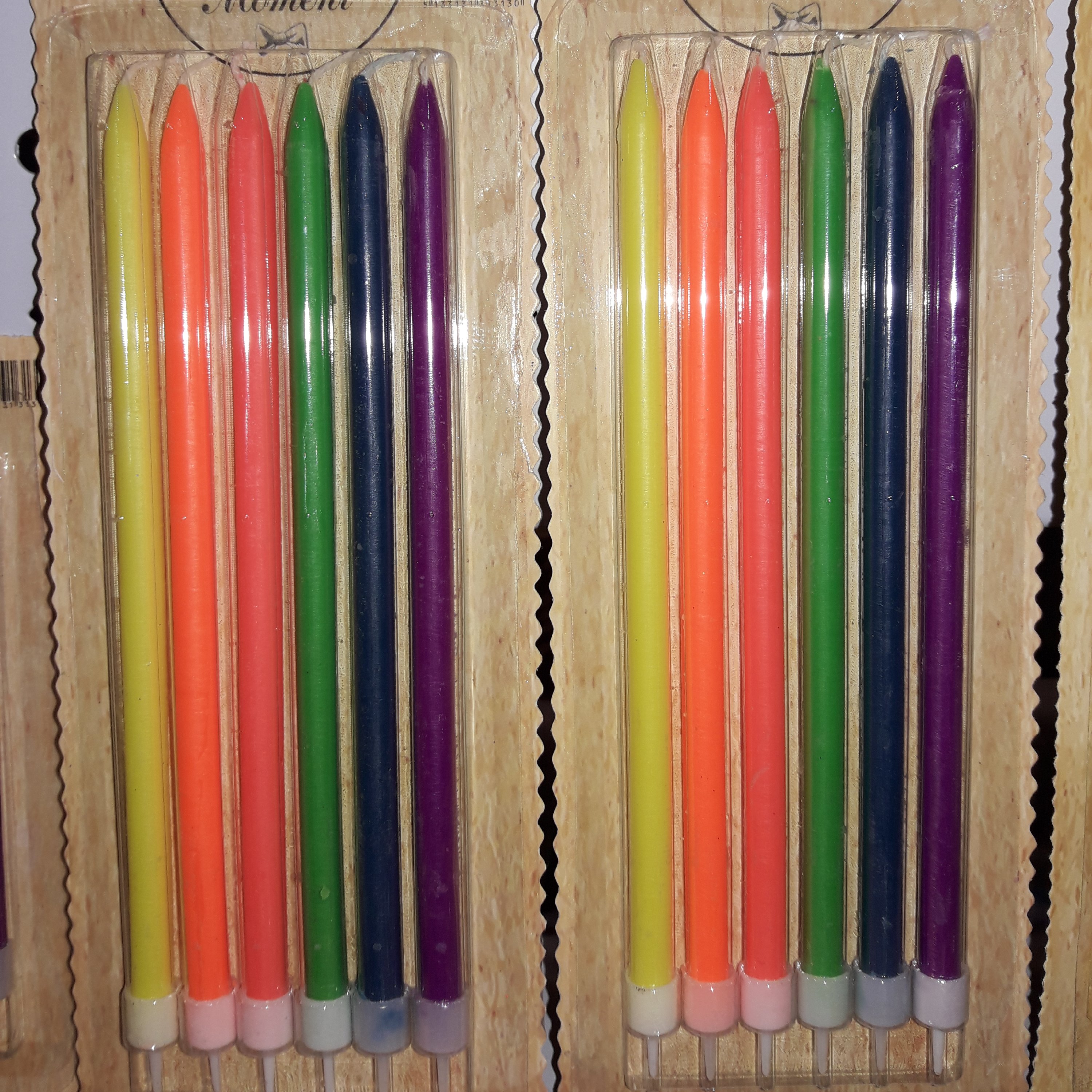 شمع رنگی بلندتولدی کدk78