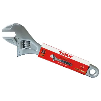 آچار فرانسه تیوان مدل HT - 008 سایز 8 اینچ