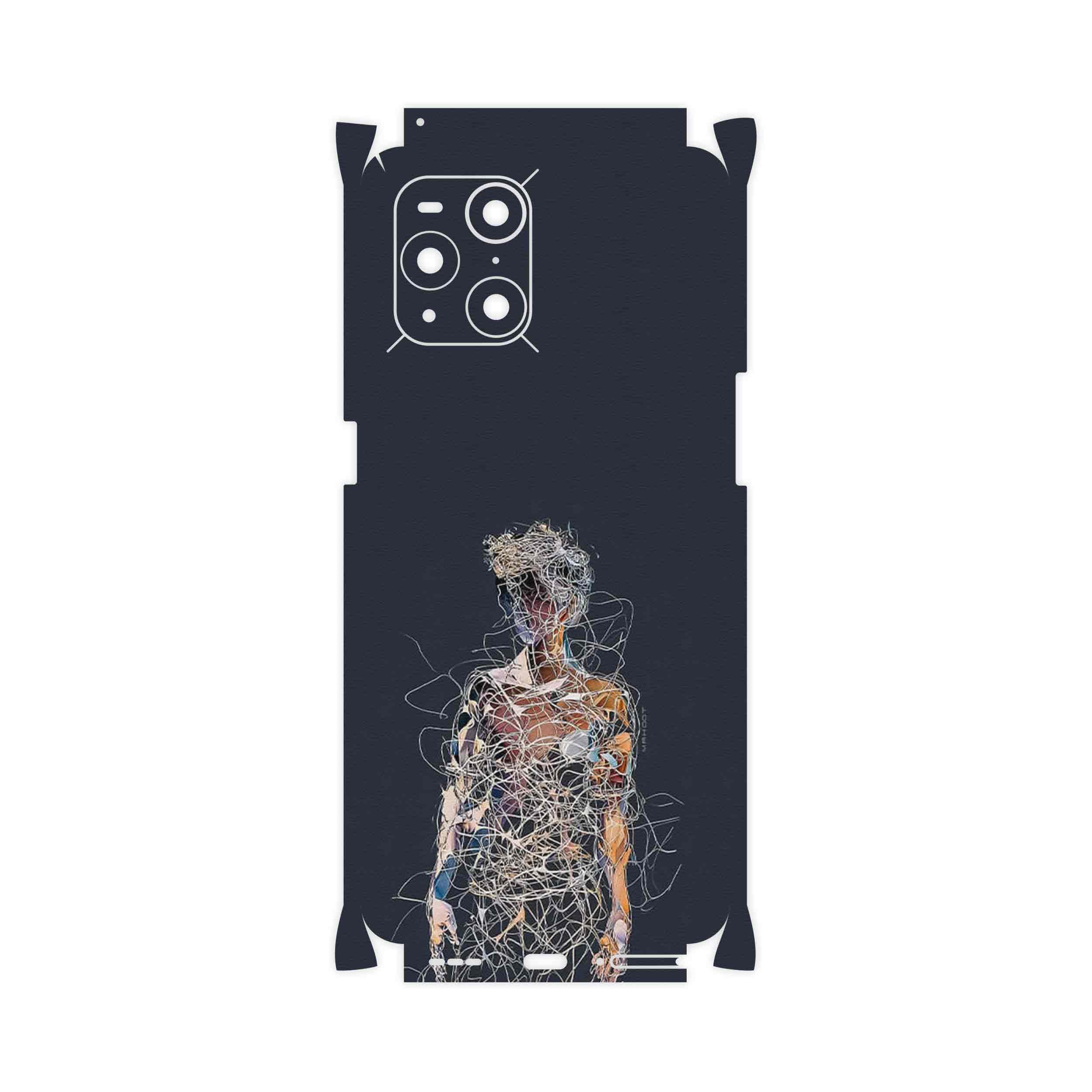 برچسب پوششی ماهوت مدل Strings Digital Art 1-FullSkin مناسب برای گوشی موبایل اپو Find X3 Pro