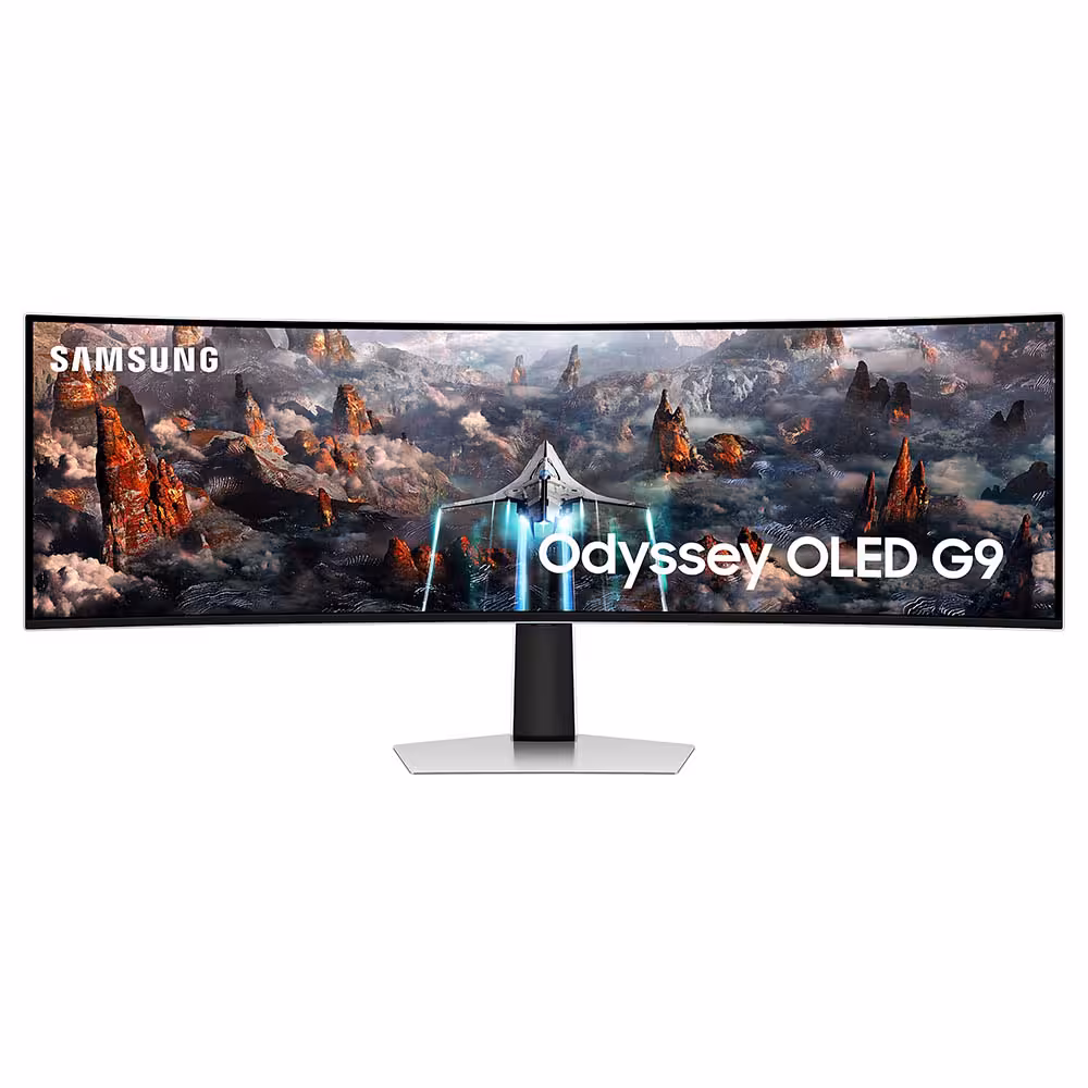 مانیتور گیمینگ سامسونگ مدل Odyssey OLED G9 G93SC LS49CG934SM سایز 49 اینچ