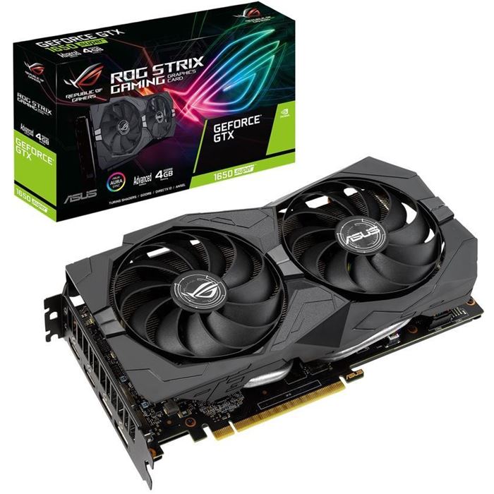 کارت گرافیک ایسوس مدل ROG-STRIX-GTX1650S-A4G-GAMING با حافظه 4 گیگابایت