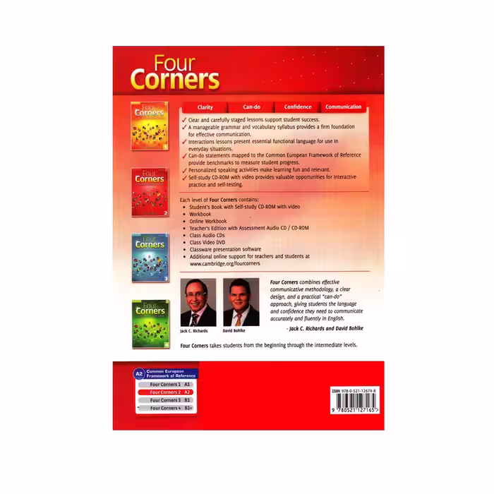 کتاب Four Corners 2 Video Activity Book اثر Jack C. Richards And David Bohlke انتشارات الوند پویان