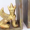نگهدارنده کتاب مدل تندیس حیوانات خیالی مجموعه 2 عددی 