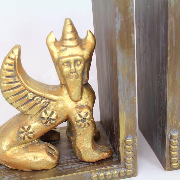 نگهدارنده کتاب مدل تندیس حیوانات خیالی مجموعه 2 عددی 