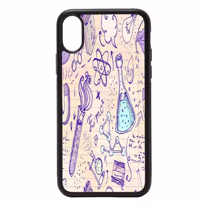 کاور طرح شیمی کد 110540752 مناسب برای گوشی موبایل اپل iphone x/xs