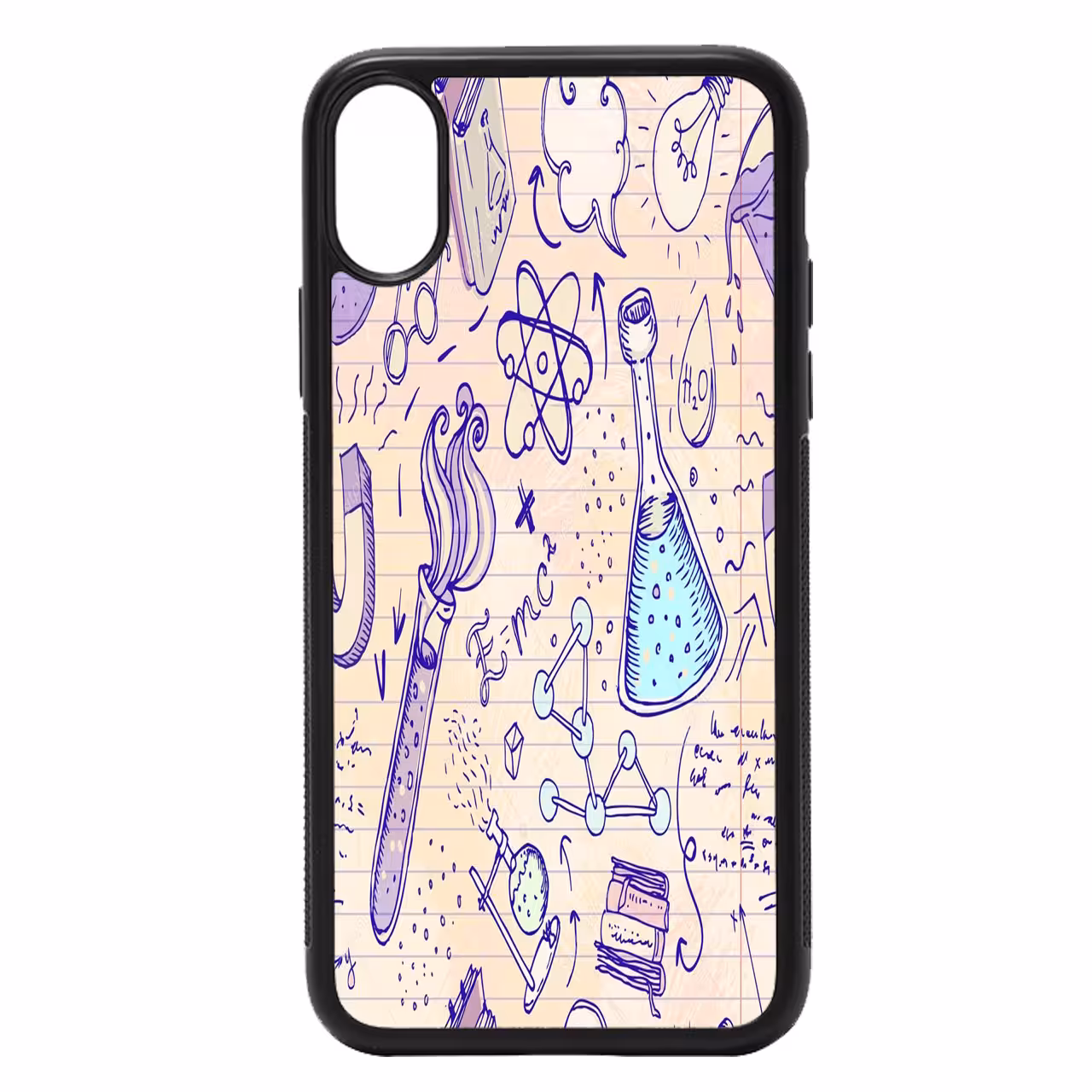 کاور طرح شیمی کد 110540752 مناسب برای گوشی موبایل اپل iphone x/xs