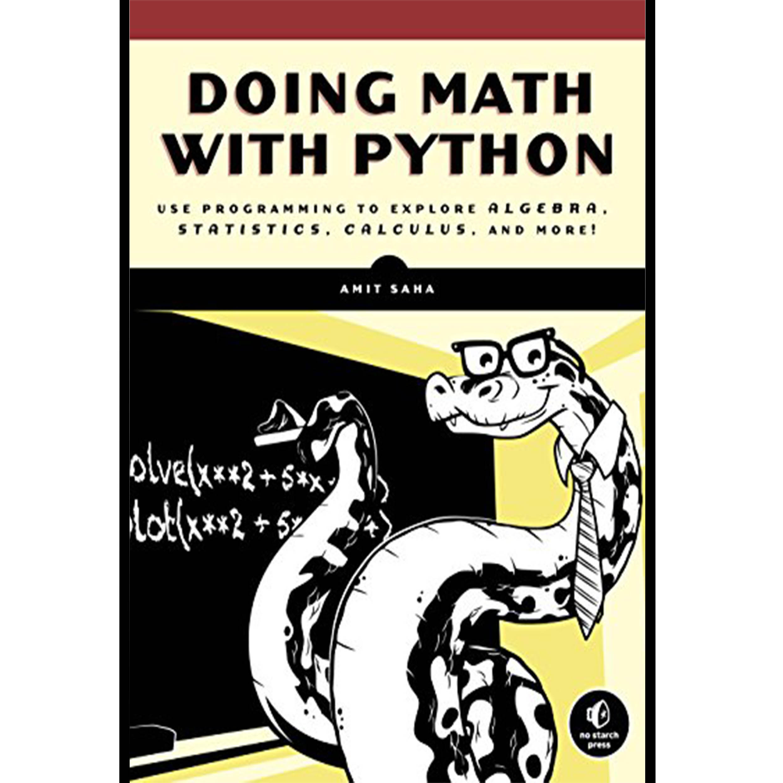 کتاب Doing Math with Python اثر Amit Saha انتشارات No Starch Press
