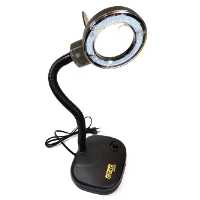 ذره بین پایه دار رومیزی خرطومی مدل 308-LED

