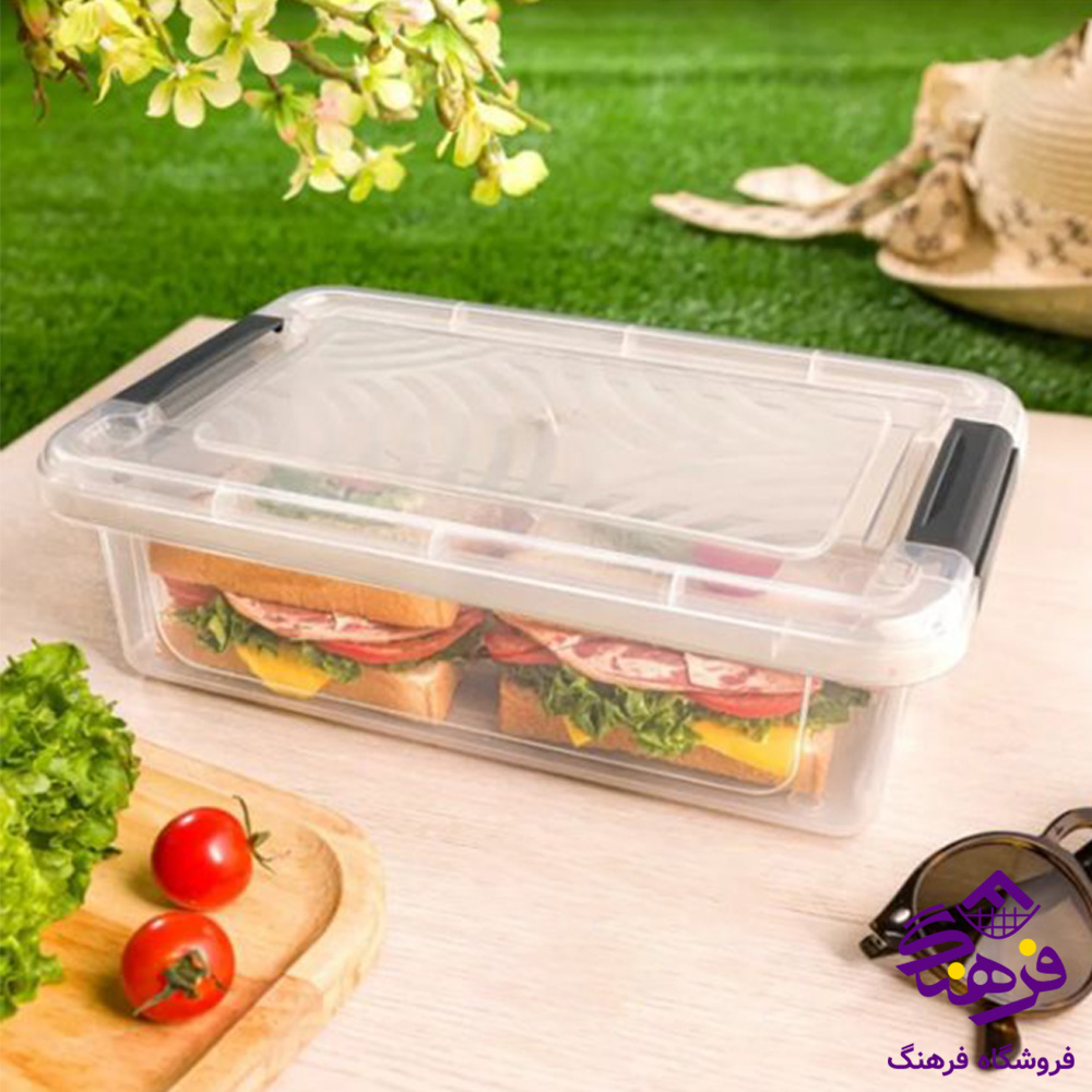 باکس لیمون مستطیل 3لیتر