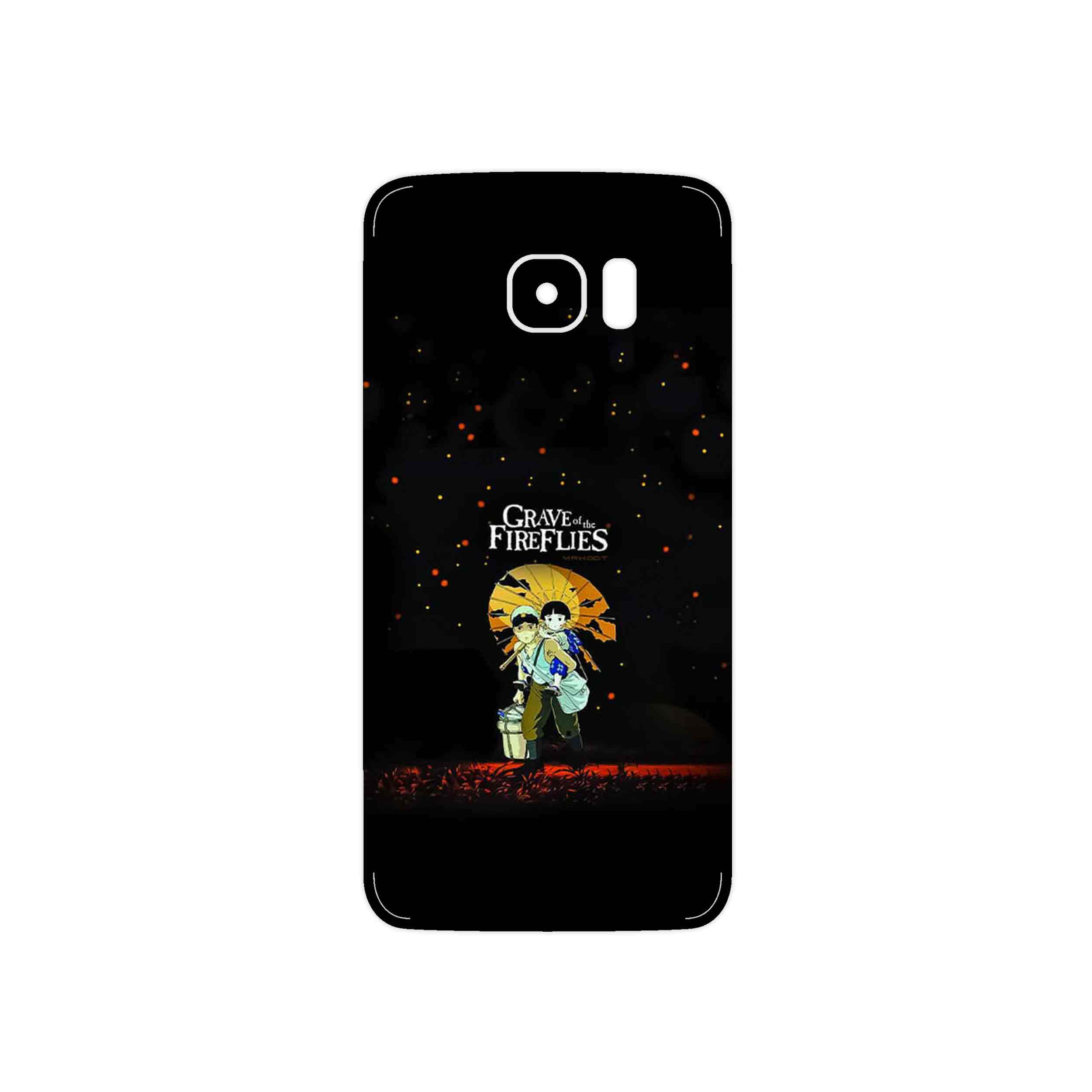 برچسب پوششی ماهوت مدل Grave of the Fireflies مناسب برای گوشی موبایل سامسونگ Galaxy S7 Edge