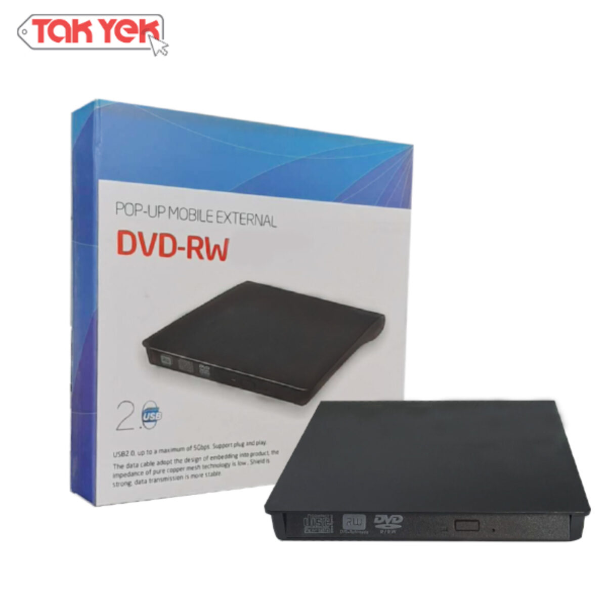 باکس دی وی دی رایتر لپ تاپ مدل Fat 127 mm