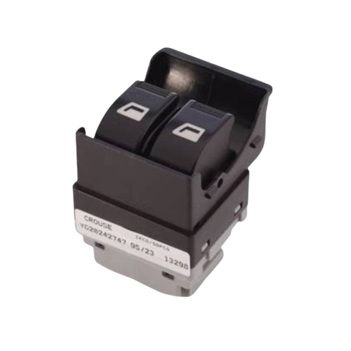 خرید کلید شیشه بالابر پژو پارس کروز دو پل نور سفید | اتوموبی