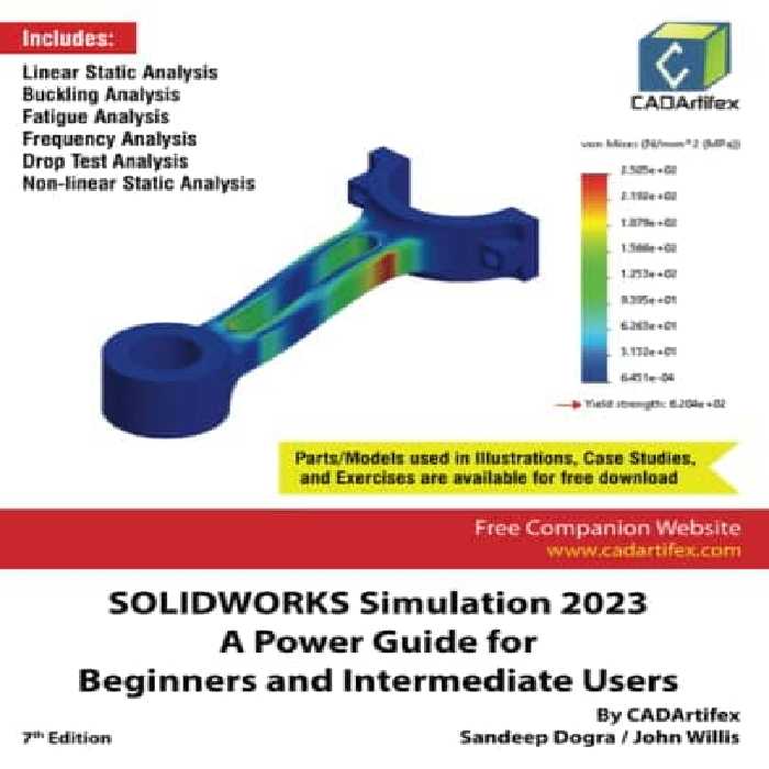 کتاب SOLIDWORKS Simulation 2023