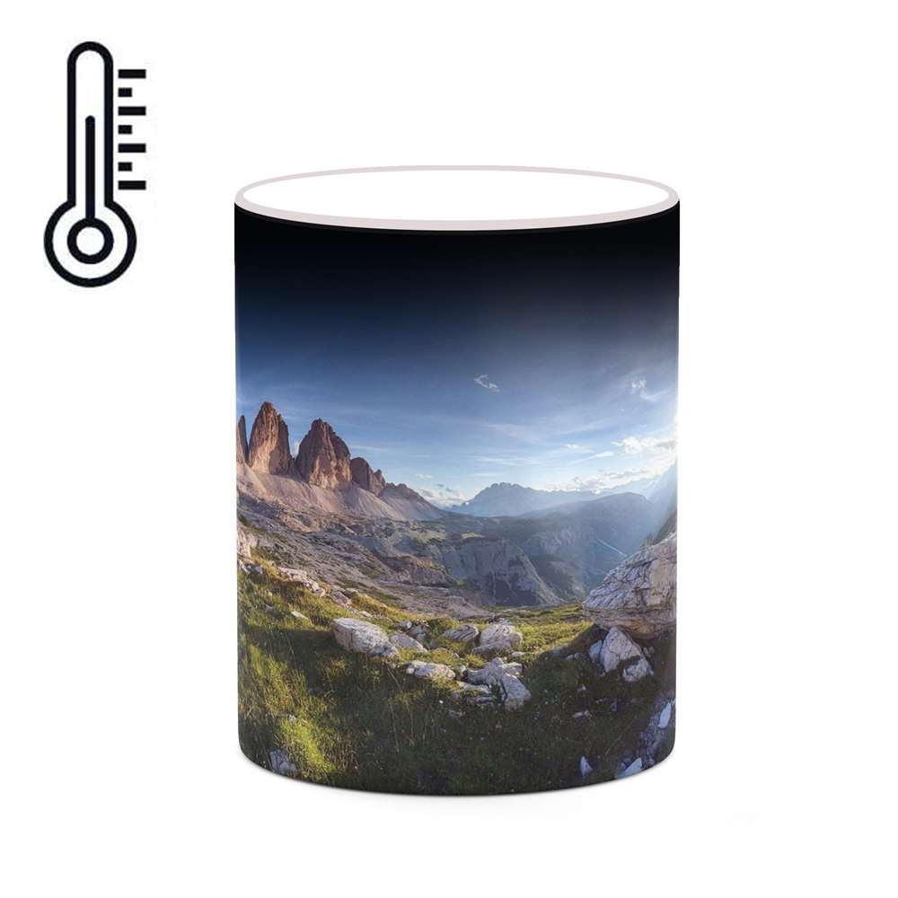 ماگ حرارتی کاکتی طرح منظره مدل mgh18279