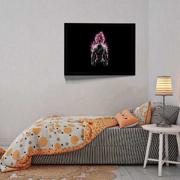 تابلو مدل battle fire super saiyan کد F-11013