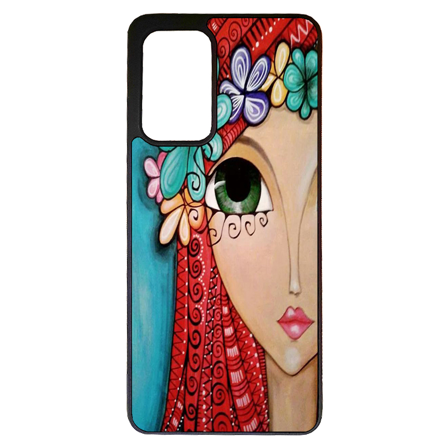 کاور طرح دختر کد 1146 مناسب برای گوشی موبایل سامسونگ galaxy a52