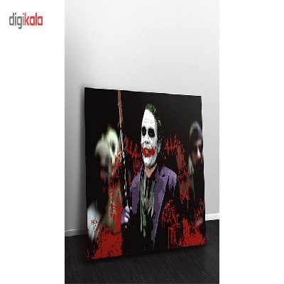 تابلو شاسی ونسونی طرح Joker Prade with shotgun سایز 30 × 40