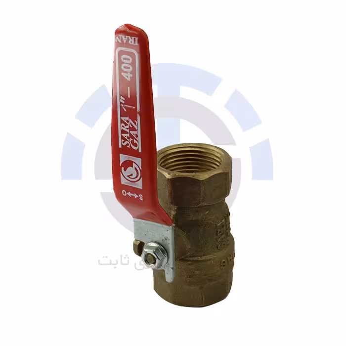 شیر توپی دسته گازی (1inch)