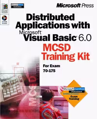 خرید و دانلود نسخه کامل کتاب Distributed Applications with Microsoft Visual Basic 6.0 MCSD