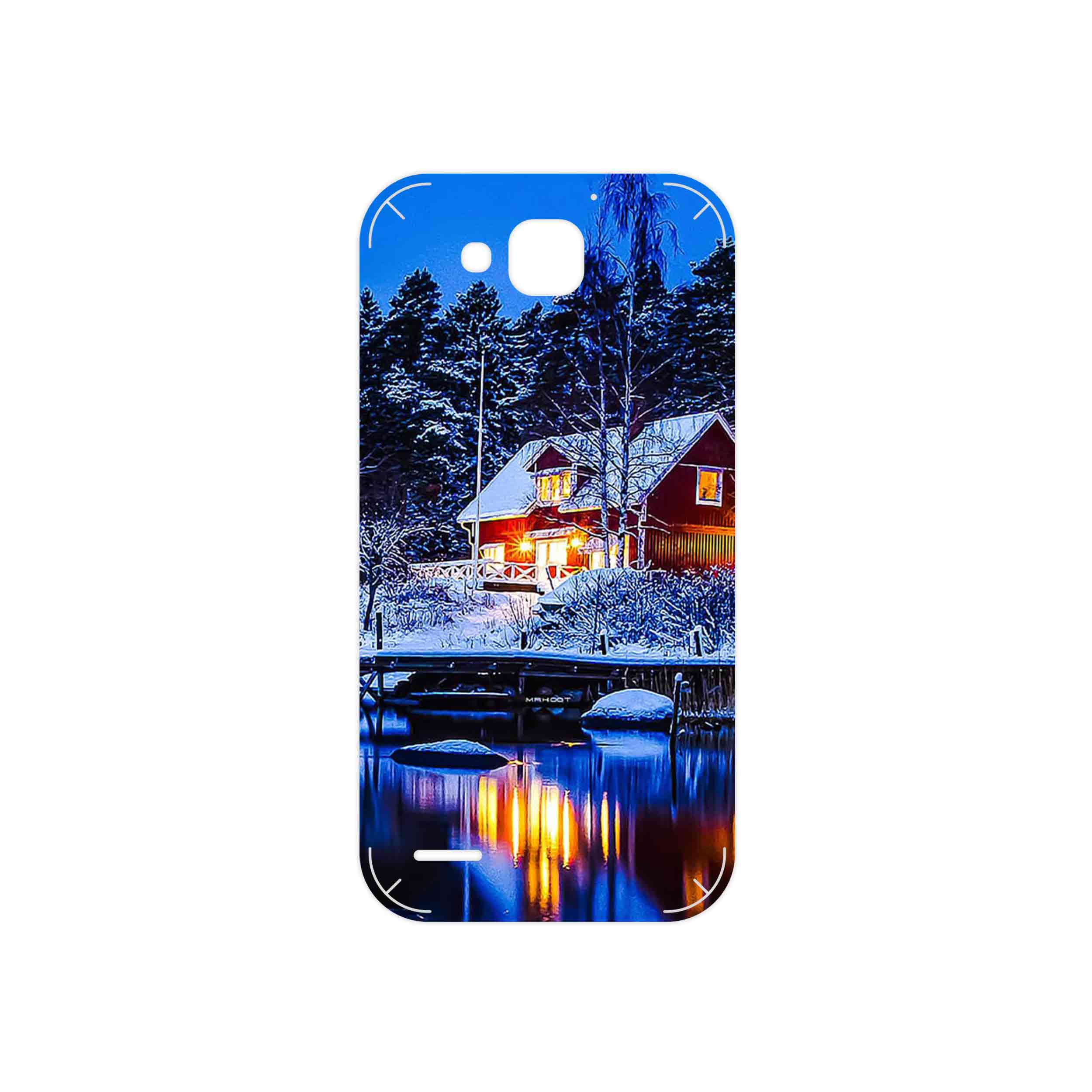 برچسب پوششی ماهوت مدل Winter Season مناسب برای گوشی موبایل هوآوی Ascend G750