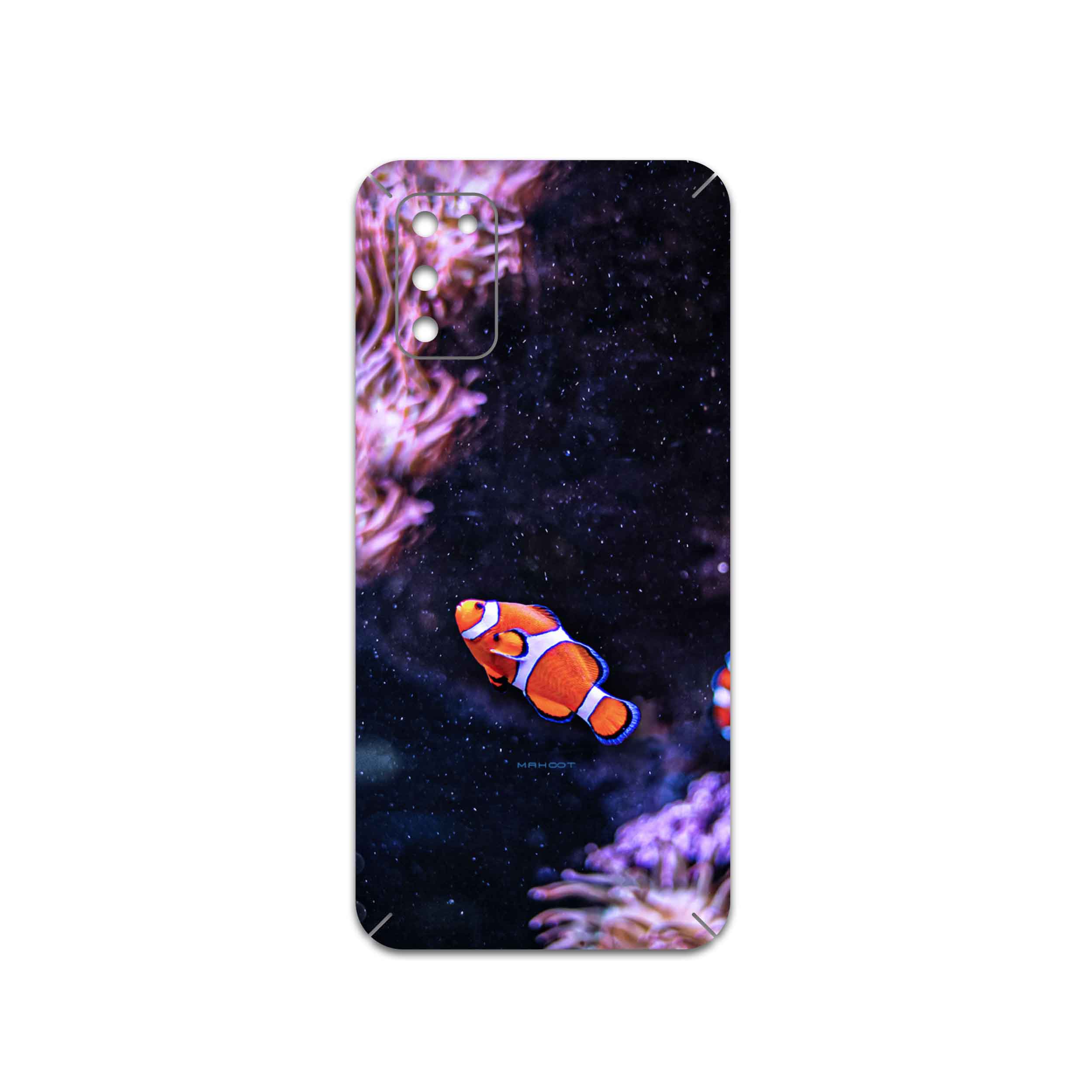 برچسب پوششی ماهوت مدل Clownfish مناسب برای گوشی موبایل سامسونگ Galaxy M02s