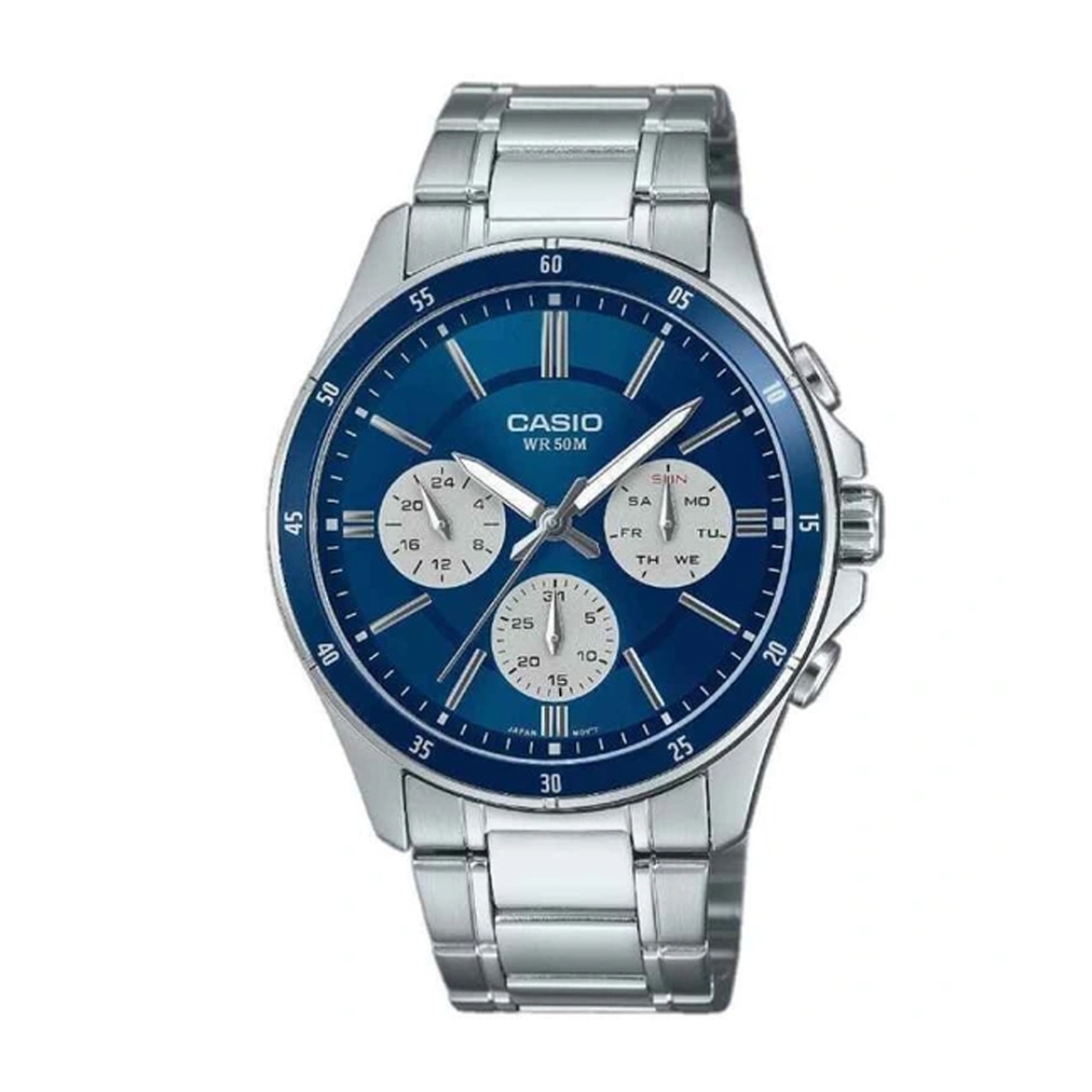 ساعت مچی عقربهای مردانه کوارتز کاسیو مدل MTP-1374D-2A3VDF