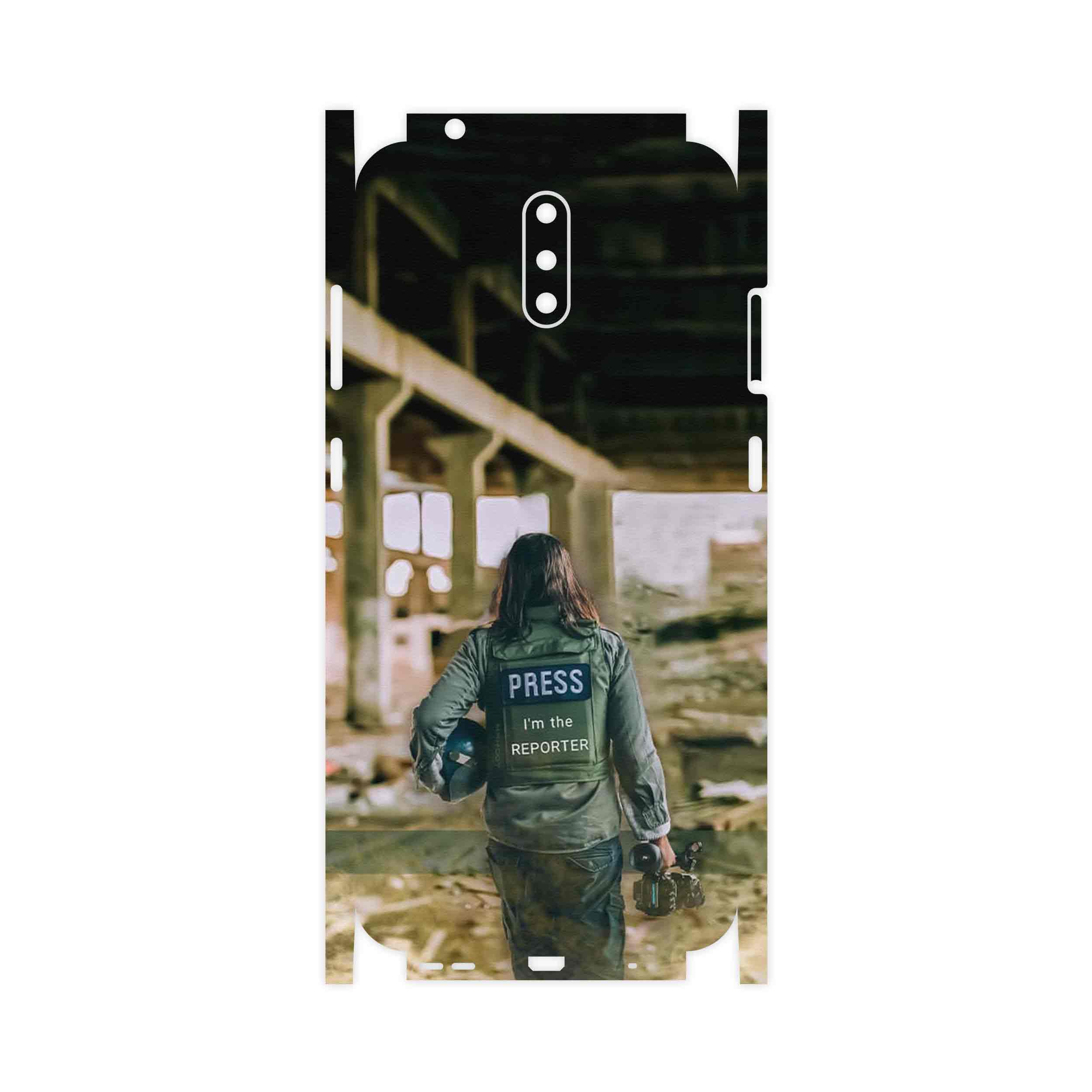 برچسب پوششی ماهوت مدل Reporter-FullSkin مناسب برای گوشی موبایل نوکیا 2.3