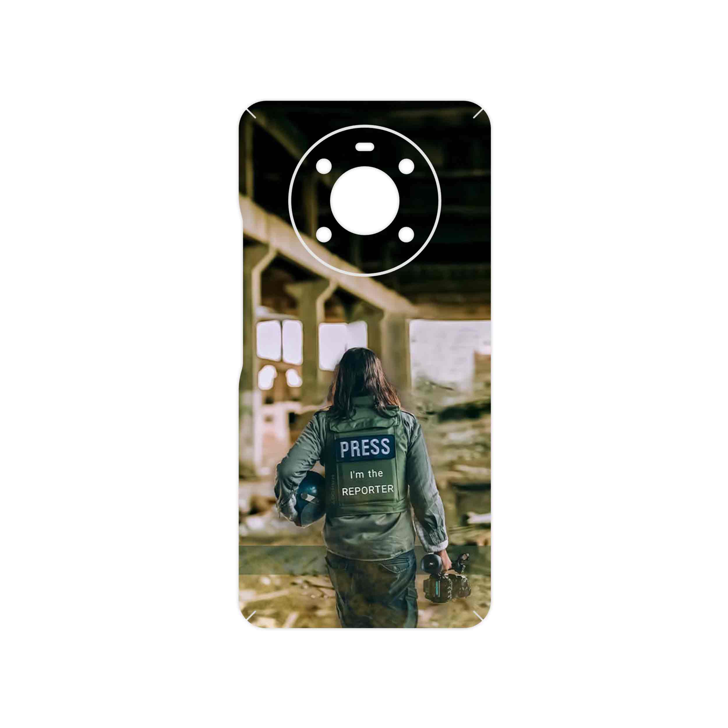 برچسب پوششی ماهوت مدل Reporter مناسب برای گوشی موبایل آنر X9 4G