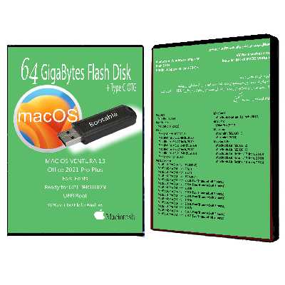 سیستم عامل macOS Ventura نصب ویندوز و مک نشر اپل