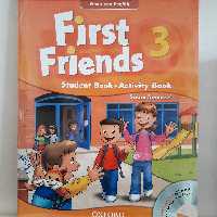 کتاب زبان فرست فرندز 3 American First Friends به همراه کتاب کار