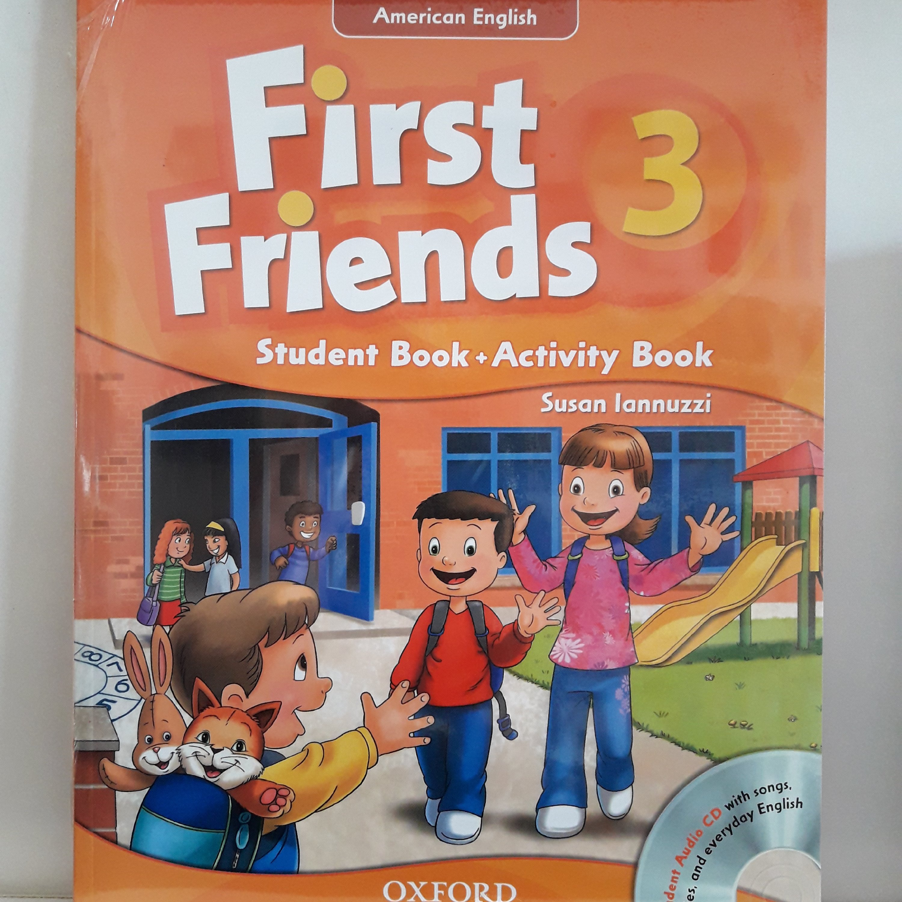 کتاب زبان فرست فرندز 3 American First Friends به همراه کتاب کار