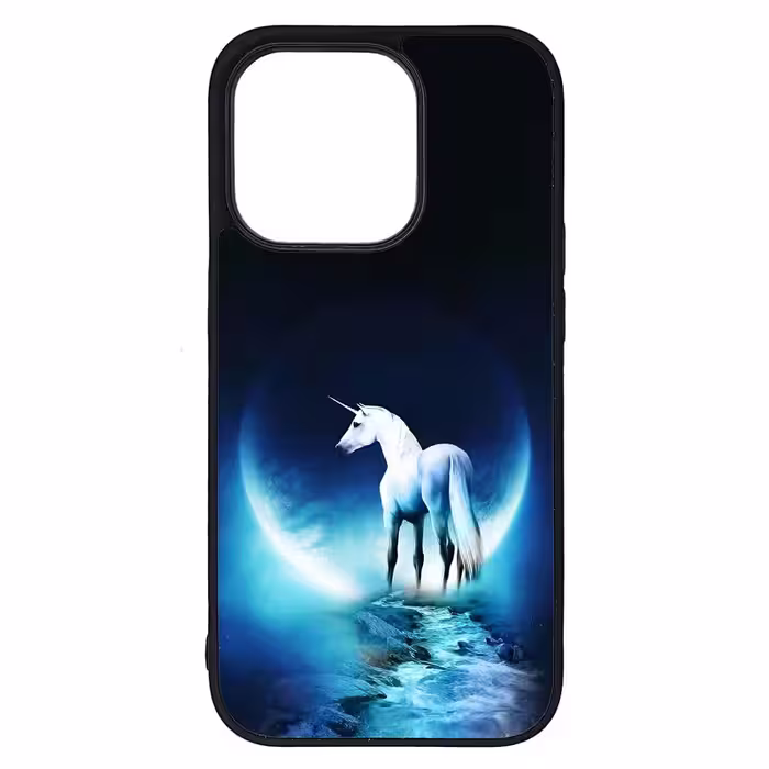 کاور طرح اسب شاخدار کد G-070 مناسب برای گوشی موبایل اپل iPhone 14 Pro | دیجی قاب دونی