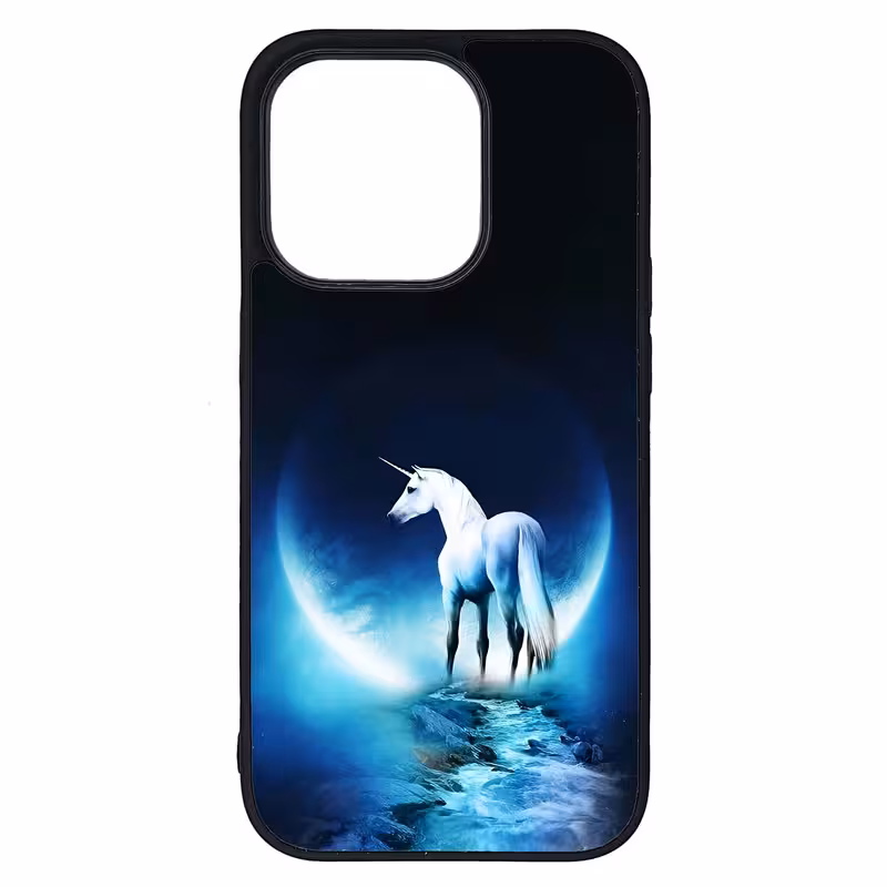 کاور طرح اسب شاخدار کد G-070 مناسب برای گوشی موبایل اپل iPhone 14 Pro | دیجی قاب دونی