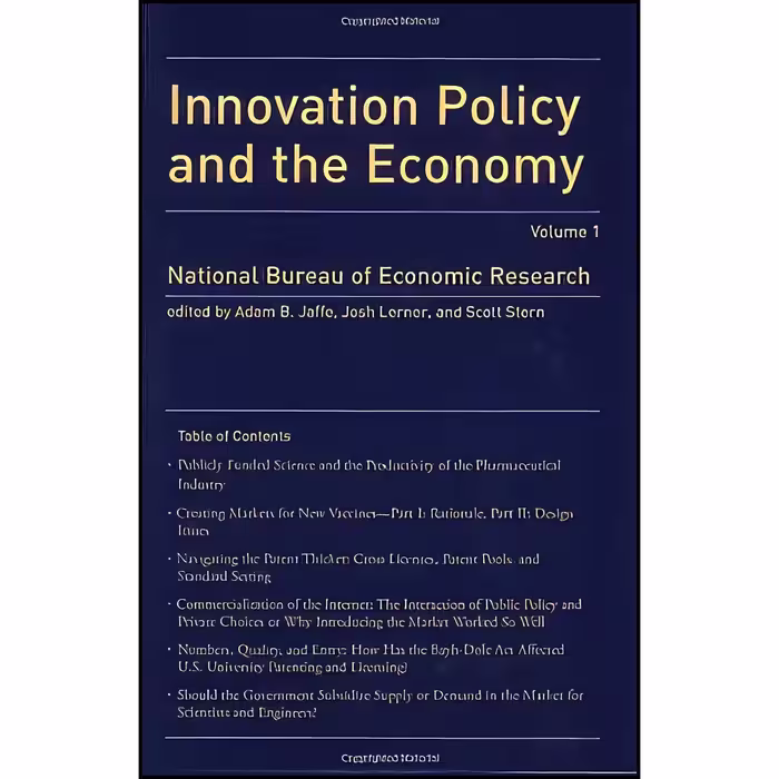 کتاب زبان اصلی Innovation Policy and the Economy  Vol  اثر جمعی از نویسندگان