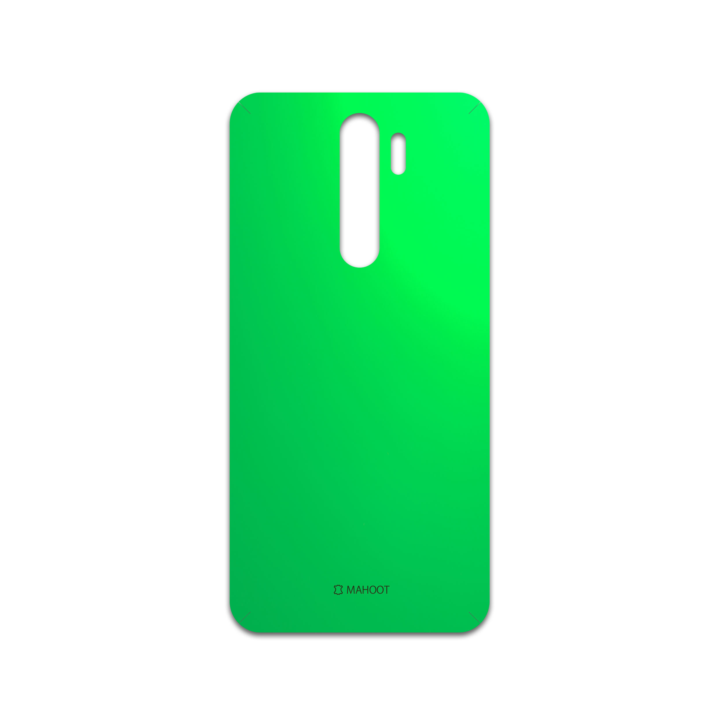 برچسب پوششی ماهوت مدل Matte-Green مناسب برای گوشی موبایل شیائومی Redmi Note 8 Pro