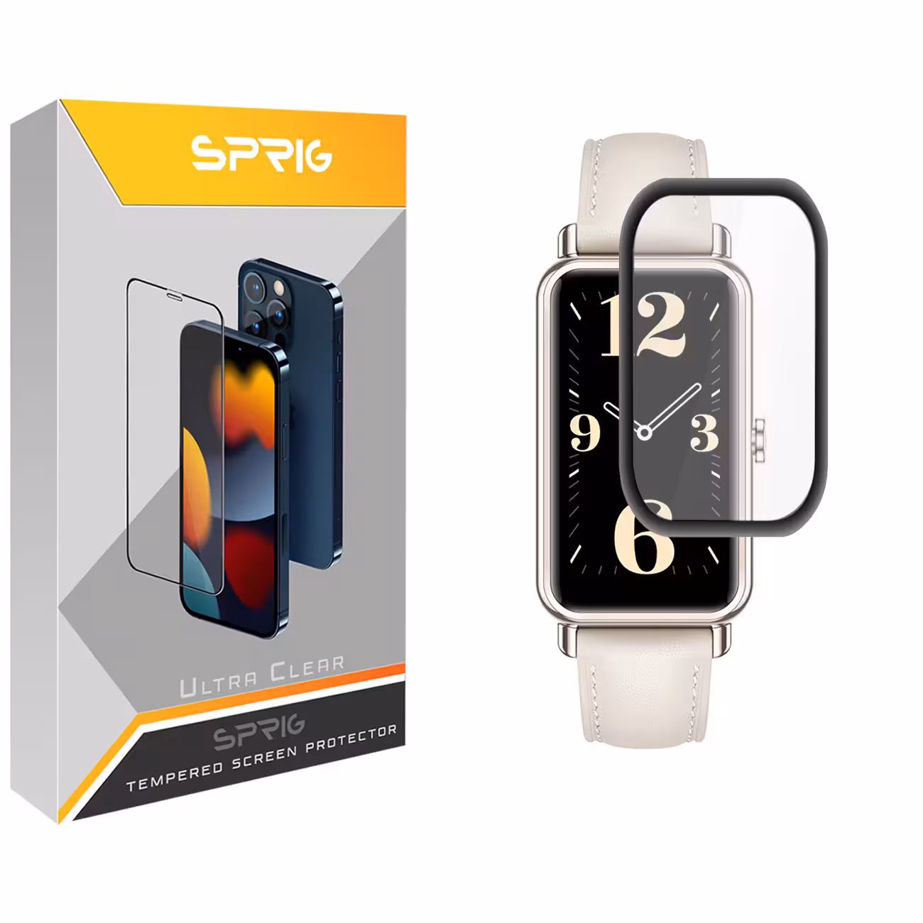 محافظ صفحه نمایش نانو اسپریگ مدل SPG مناسب برای ساعت هوشمند هوآوی Watch Fit Mini