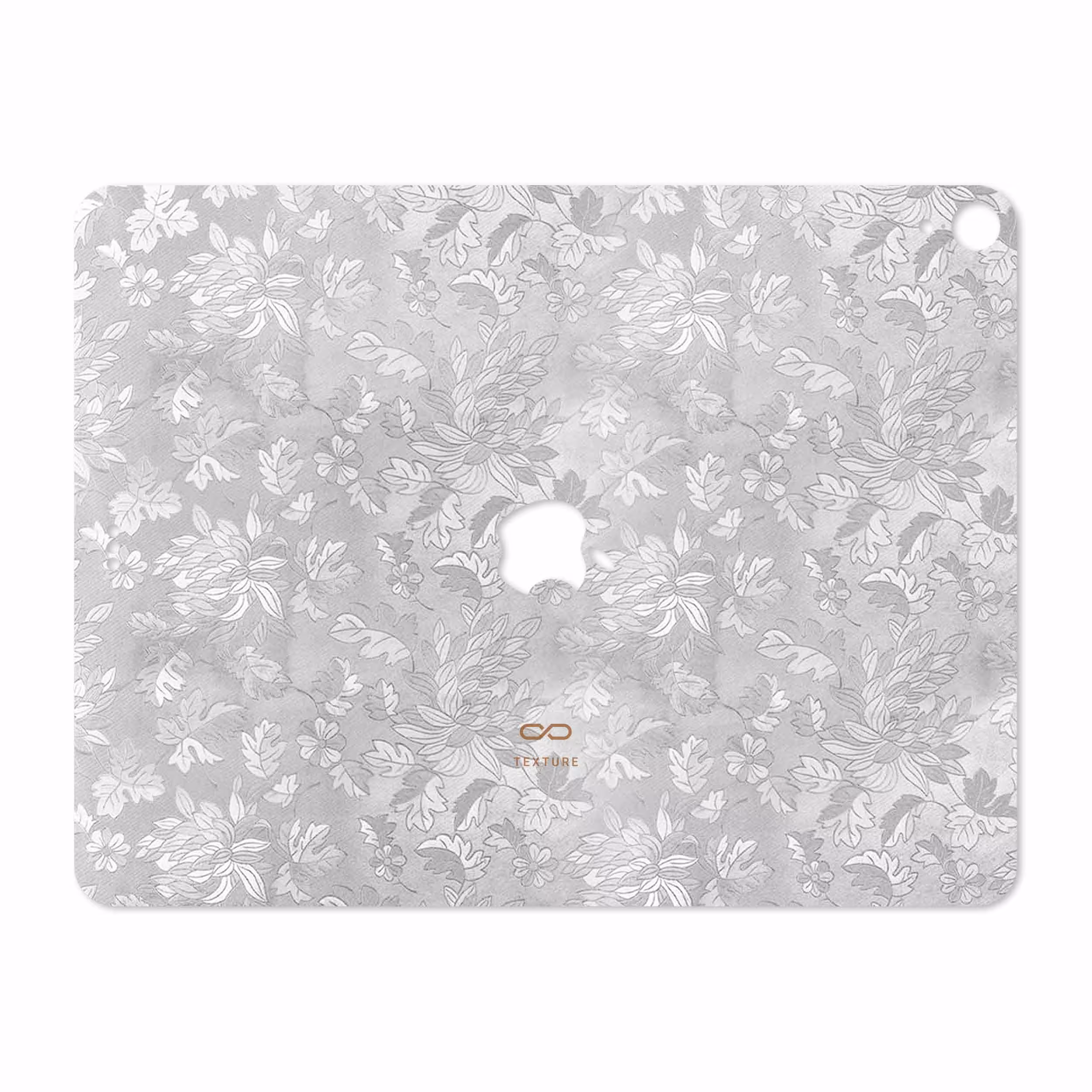 برچسب پوششی ماهوت مدل Silver-Wildflower مناسب برای تبلت اپل iPad Pro 12.9 (GEN 3) 2018 A1983