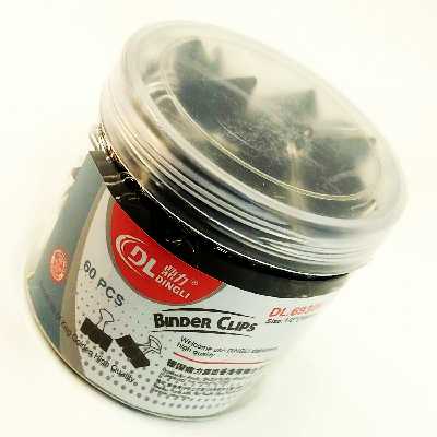 گیره کاغذ دی ال مدل 15m کد 69306 بسته 60 عددی