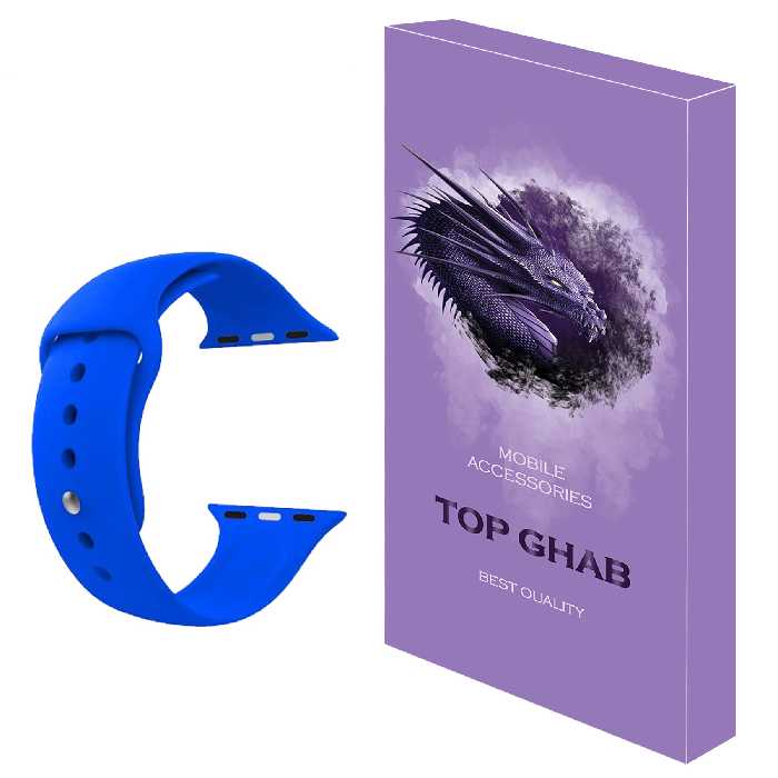 بند تاپ قاب مدل A-silicon مناسب برای اپل واچ 38 / 40 میلی متری