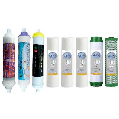 فیلتر دستگاه تصفیه کننده آب مدل FILTER RO- AT8QB مجموعه 8 عددی