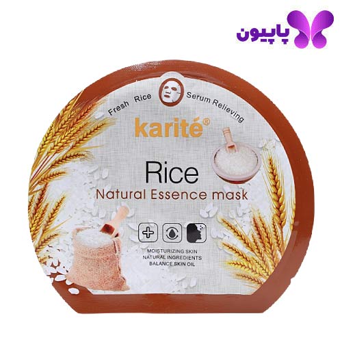 ماسک ورقه ای برنج کاریته