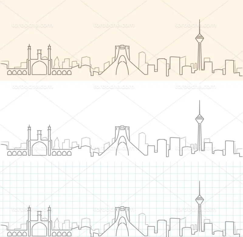 وکتور نقاشی تهران | گرافیک با طعم تربچه