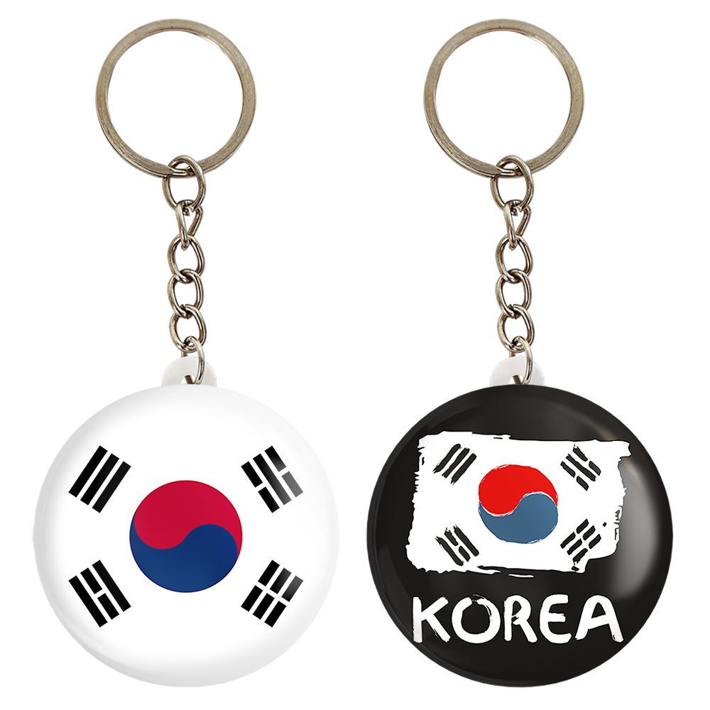 جاکلیدی خندالو مدل پرچم کره جنوبی کد 2055320558 مجموعه 2 عددی