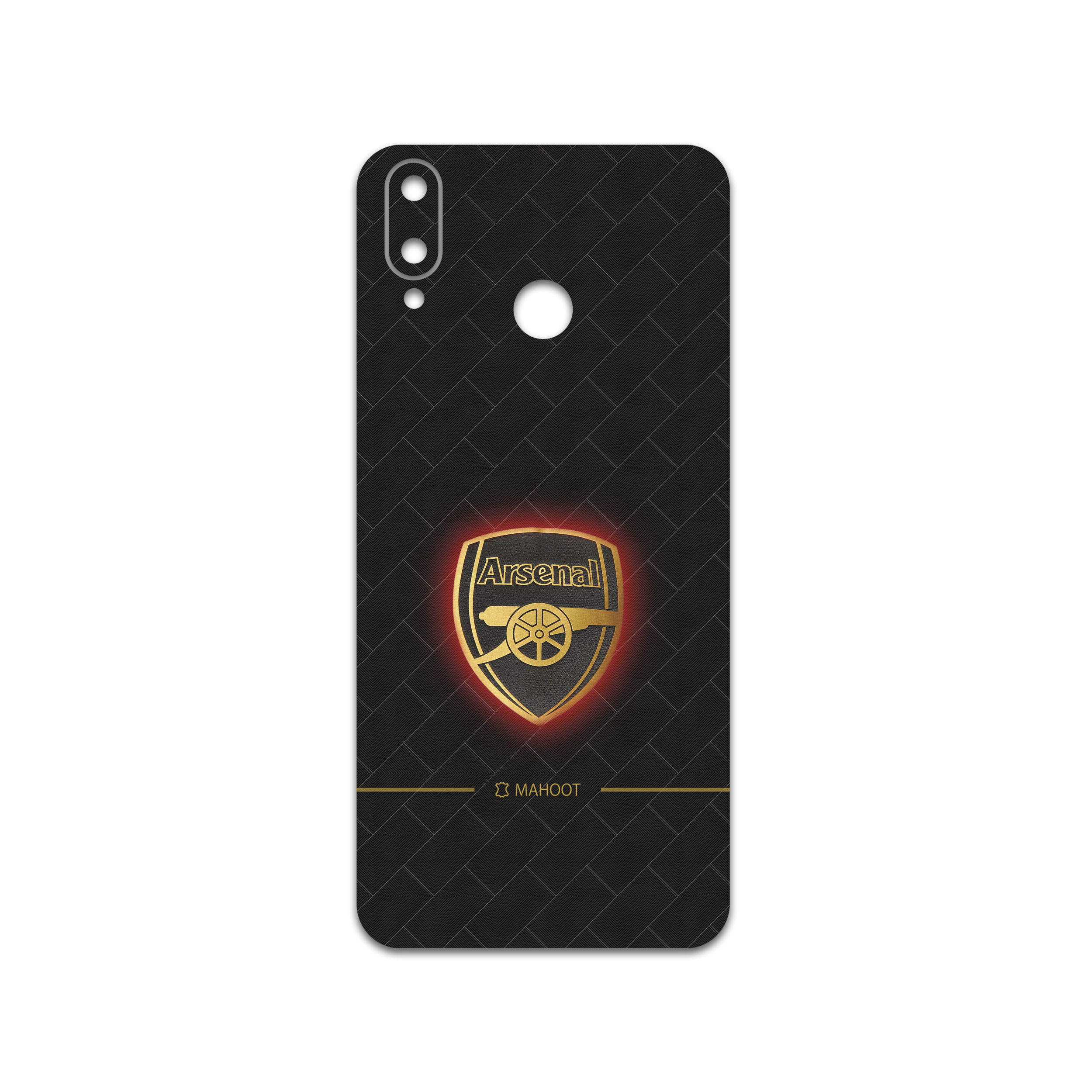 برچسب پوششی ماهوت مدل Arsenal-FC مناسب برای گوشی موبایل جی پلاس Q10