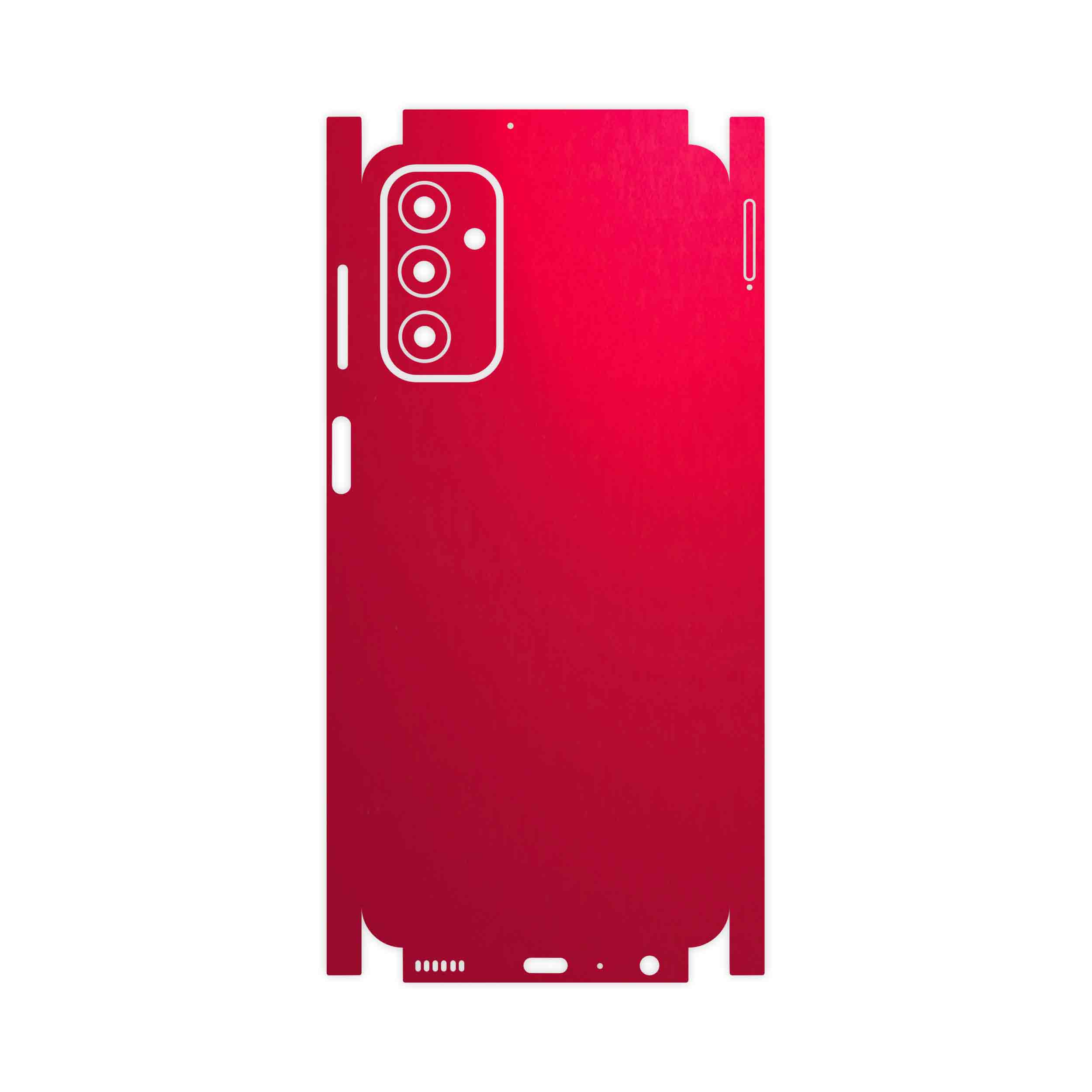 برچسب پوششی ماهوت مدل Matte-Warm-Red-FullSkin مناسب برای گوشی موبایل سامسونگ Galaxy M23